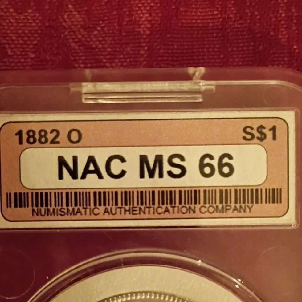 1882-O Morgan Silver Dollar MS-66